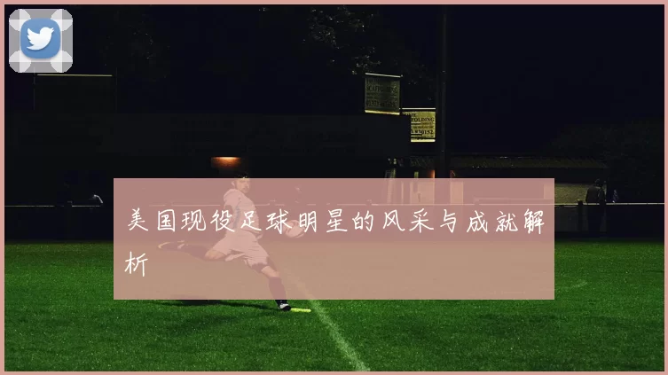 美国现役足球明星的风采与成就解析