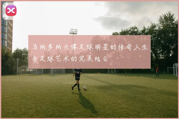 马纳多纳头像足球明星的传奇人生与足球艺术的完美结合