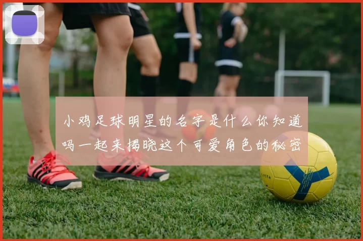 小鸡足球明星的名字是什么你知道吗一起来揭晓这个可爱角色的秘密吧